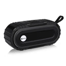 New Rixing NR5016 Wireless Portable Bluetooth Speaker Stereo Sound 10W System Music Subwoofer Column, Support TF Card, FM(Black)