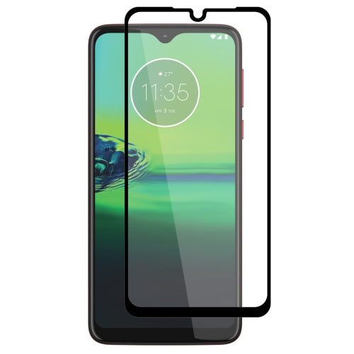 For Moto One Marco / Moto G8 Play ENKAY Hat-prince Full Glue 0.26mm 9H 2.5D Tempered Glass Full Coverage Film