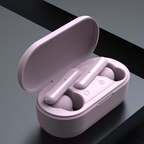 T10 Mini Touch Control Hifi TWS Wireless Bluetooth Earphones With Mic & Charger Box(Pink)