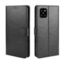 For Galaxy A81/M60S/Note 10 Lite Retro Crazy Horse Texture Horizontal Flip Leather Case with Holder & Card Slots & Photo Frame(Black)