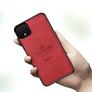 For Google Pixel 4 XL PINWUYO Zun Series PC + TPU + Skin Patch Waterproof Anti-fall All-inclusive Protective Shell(Red)