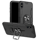 For iPhone XS Max Shockproof PC + TPU Protective Case with Beer Opener & Car Holder(Black)