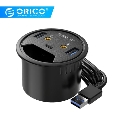 ORICO DESK-2U1C Desktop Power Grommet Multi-Function HUB