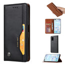 For Huawei P40 Pro Knead Skin Texture Horizontal Flip Leather Case with Photo Frame & Holder & Card Slots & Wallet(Black)