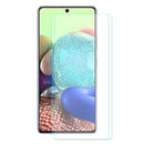 For Galaxy A71 2 PCS ENKAY Hat-prince 0.26mm 9H 2.5D Curved Edge Tempered Glass Film