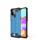 For Galaxy A21s Magic Armor TPU + PC Combination Case(Blue)