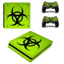 BY060006 Fashion Sticker Icon Protective Film for PS4 Slim