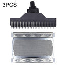 3 PCS For Flyco FS626 / 625 / 628 / 629 Razor Shaver Replace Knife Net Cover Blade(Black)