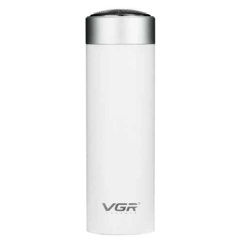 VGR V-339 5W USB Portable Rotary Electric Shaver (White)