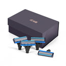 Original Xiaomi Youpin 4 PCS Men Portable Face Care Manual Shaving Razor Cutter Head for Xiaomi Youpin H300-6