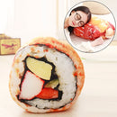 Simulation Food Stuffed Plush Pillow Sofa Pillow Cushion(Fish Seed Rice)
