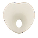 Newborn Infant Anti Roll Pillow Flat Head Neck Support Baby Gifts(white)