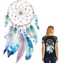 5 PCS Clothing Accessories Dream Catcher Printing Pattern Heat Transfer
