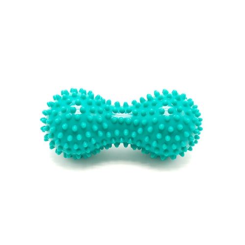 Peanut Shape Relieve Muscle Pain PVC Spike Massage Ball(Green )