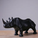Rhino Statues Resin Decorations Home Decor Gifts