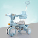 Children Tricycle Bicycle Outdoor Stroller(Blue)