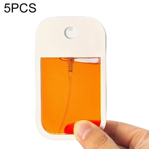 5 PCS 45ml Portable Card Small Watering Can Sterilized Alcohol Spray Bottle Toner Perfume Bottle
