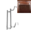 3 PCS Towel Rack Bath Towel Rod Movable Telescopic Bathroom Rack, Style:Parallel Bars