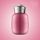 Mini Cute Coffee Vacuum Flasks Thermos Stainless Steel Cup Travel Drink Water Bottle Thermoses Mugs 200ML(Rose Red)