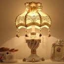 Creative Bedroom Princess Room Warm Table Lamp Home Decoration Light, Style:Palace Style