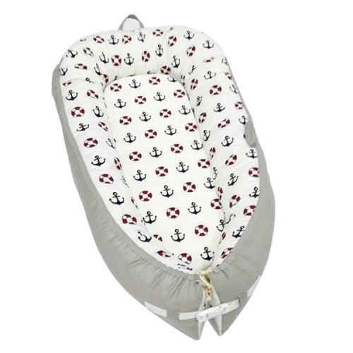 80*50cm Baby Bed Newborn Nursing Bionic Bed Crib Cot Baby Sleeping Artifact Bed Travel Bed Bumper(C1)