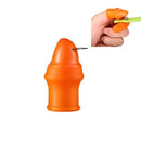 3 PCS Picker Picking Vegetables Iron Nail Clippers Picking Beans Carob Thumb Knife Scimitar, Size:Mens Large