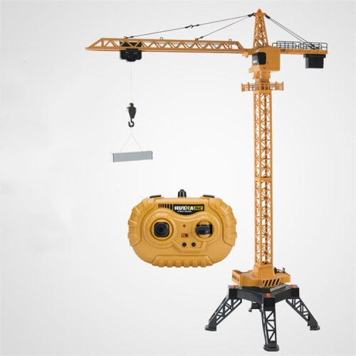 1.25m 12 Channel Remote Control Electric Tower Crane Engineering Model Charging Lifting Crane Children Toy