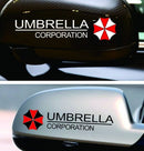 5 PCS YJZT 2X UMBRELLA Hive Die Cut Resident Evil Retro-reflective Decal Car Sticker, Size: 15x4cm
