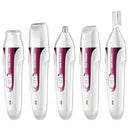 SONAX PRO Ladies Multifunctional Rechargeable Washing Professional Eyebrow Trimmer Epilator(Purple)