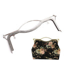 10 PCS 20.5cmConcave Waist Embossed Lip Handle Luggage Hardware Accessories, Color:Silver