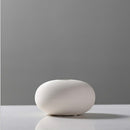 4 PCS Creativity Simple White Vases Ceramic Vases Home Decoration, Size:Small