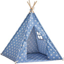 Children Indoor Toy House Yurt Game Tent, Color:Blue