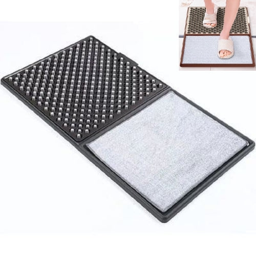 3D Automatic Cleaning Sole Disinfection Door Floor Mat(Gray)