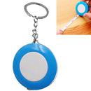 10 PCS Candy Color Keychain Tape Measure 1.5 Meters Quantity Clothing Size Tape Measure Small Tape Measure