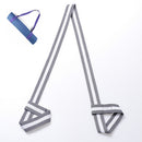 Cotton Rope Yoga Mat Strap Multifunctional Strapping Strap, Color:Gray and White