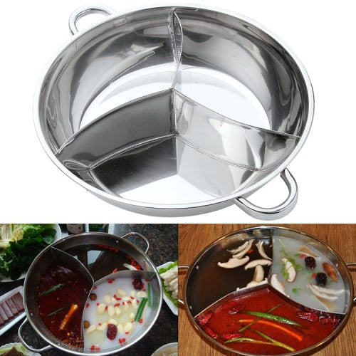 Spicy Sannomiya Hot Pot Basin Soup Pot Party Cooking Tools, Size:Thicker Diameter 34cm