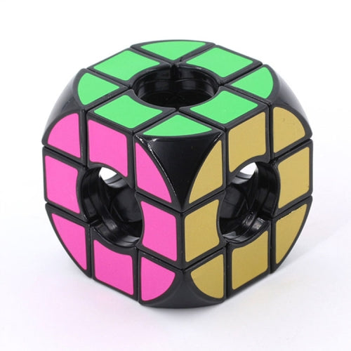 3 PCS Arc Angle Hollow Third-order Cube Children Fun Educational Toys(Black)