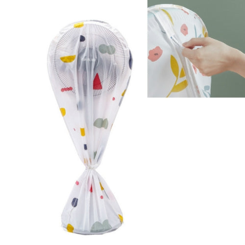 3 PCS All-inclusive Electric Fan Dust Cover Household Fan Protective Sleeve, Size:Large, Color:Geometry