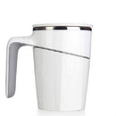 Creative Suction Cup Does not Pour Cup Office Mug(White)