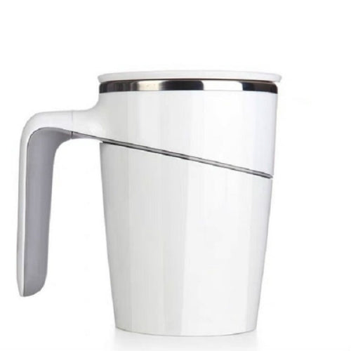Creative Suction Cup Does not Pour Cup Office Mug(White)