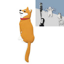 3 PCS Creative Cartoon Hook Behind the Door Animal Hook on the Wall(Gkita)