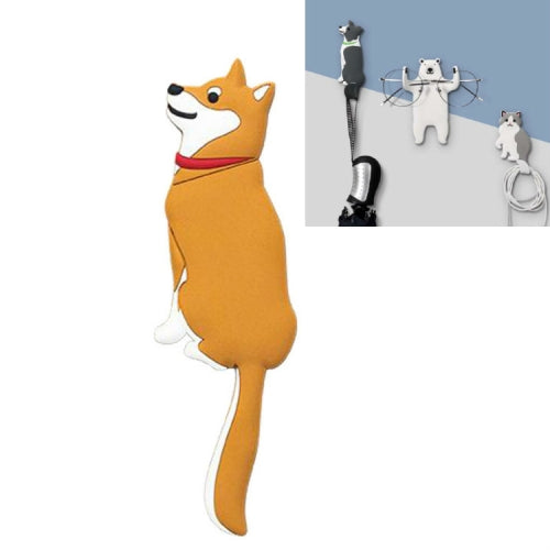 3 PCS Creative Cartoon Hook Behind the Door Animal Hook on the Wall(Gkita)