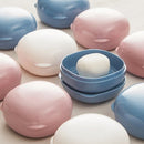 5 PCS Travel Soap Box with Lid Bathroom Creative Drain Soap Box, Size:Small(Color Random Delivery)