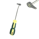 Tile Joint Cleaning Tool Alloy Joint Taper Tungsten Steel Slotting Device, Style:No. 3 Head