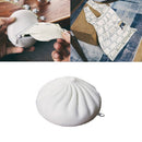 Cartoon Bun Wallet Creative Shopping Bag(White)