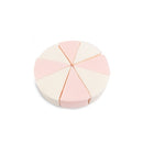 3 Sets Soft Sponges Riangle Round 8 Cut Puff Foundation Maquiagem Face Make up Tools(Multi)