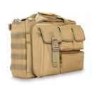 Outdoor Single Shoulder Sports Cycling Waterproof Computer Bag Crossbody Bag(Khaki)