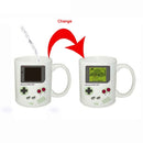 Transhome Game Coffee Mug Creative Ceramic Travel Color Changing Milk Tea Cup