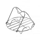 2 PCS Stainless Steel Portable Four Corner Steaming Rack Anti Scalding Insulation Kitchen Utensils, Size:S 15x11.5cm