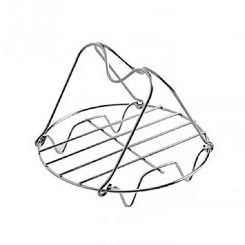 2 PCS Stainless Steel Portable Four Corner Steaming Rack Anti Scalding Insulation Kitchen Utensils, Size:S 15x11.5cm